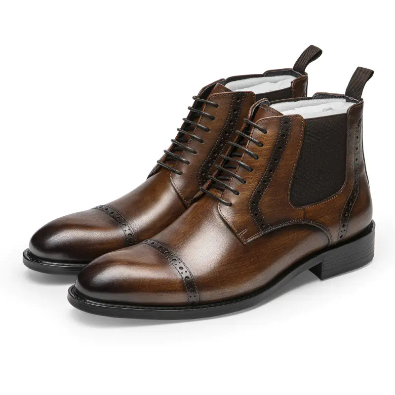 Men's Classic Martin Boots in Premium Cowhide