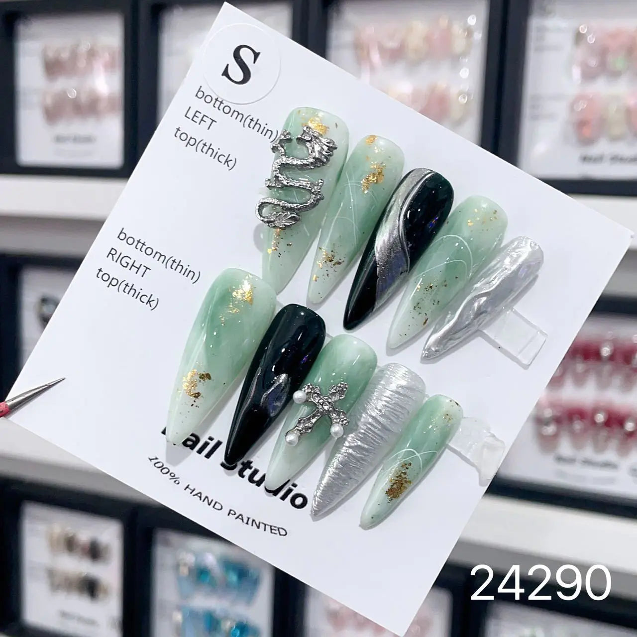 Luxury Rhinestone Nail Art Set