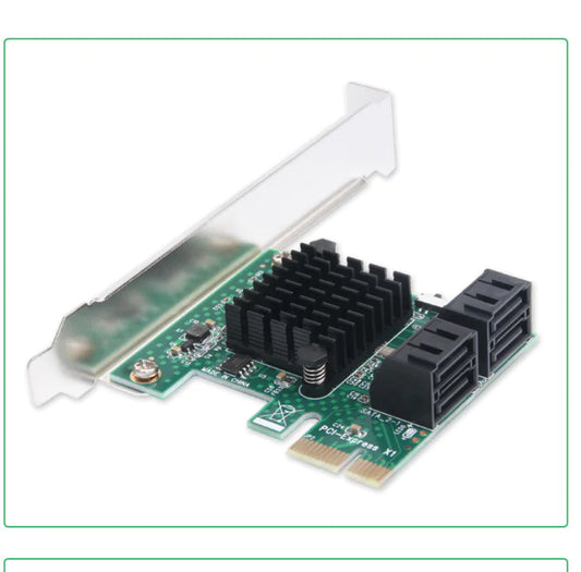 Quad-Port SATA 3.0 PCIe Adapter