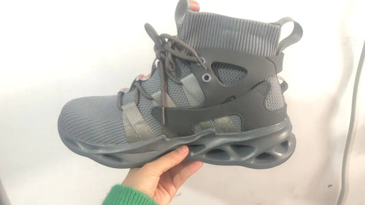 Men's Protective High-Top Work Sneakers