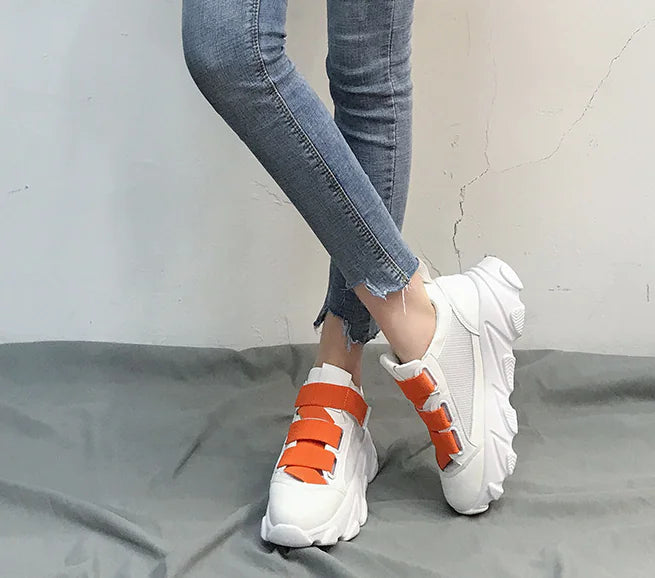 Stylish Velcro Platform Kicks for babies