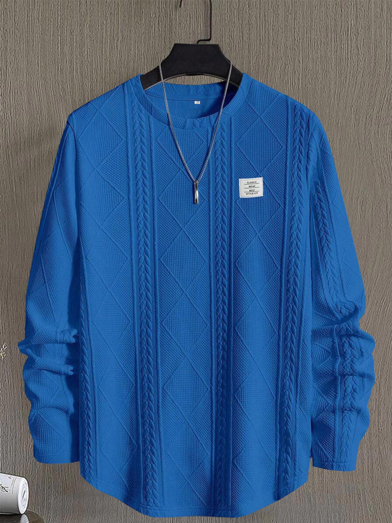 Men's Typography Pullover