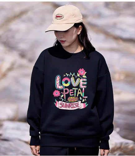 Unisex Cartoon Print Sweatshirt