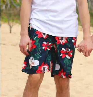 Summer Floral Beach Shorts