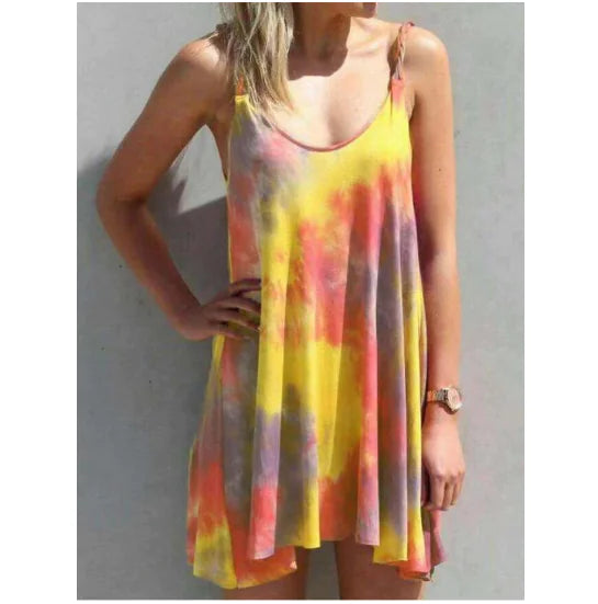 Chic Cotton Swing Camisole Dress
