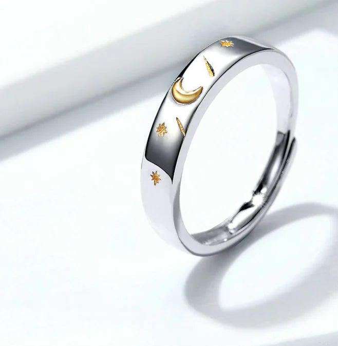 Celestial Charm Platinum Ring