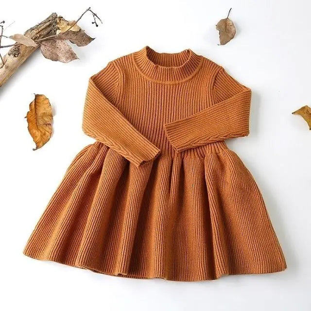 Cozy Cotton Knit Skirt for Kids