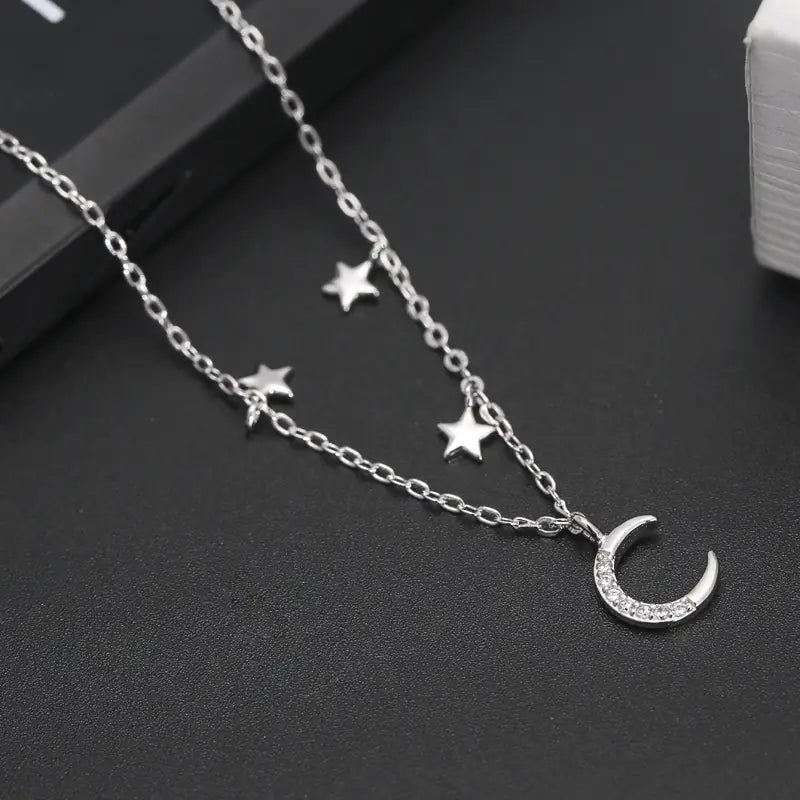 S925 Starlight Moon Bracelet