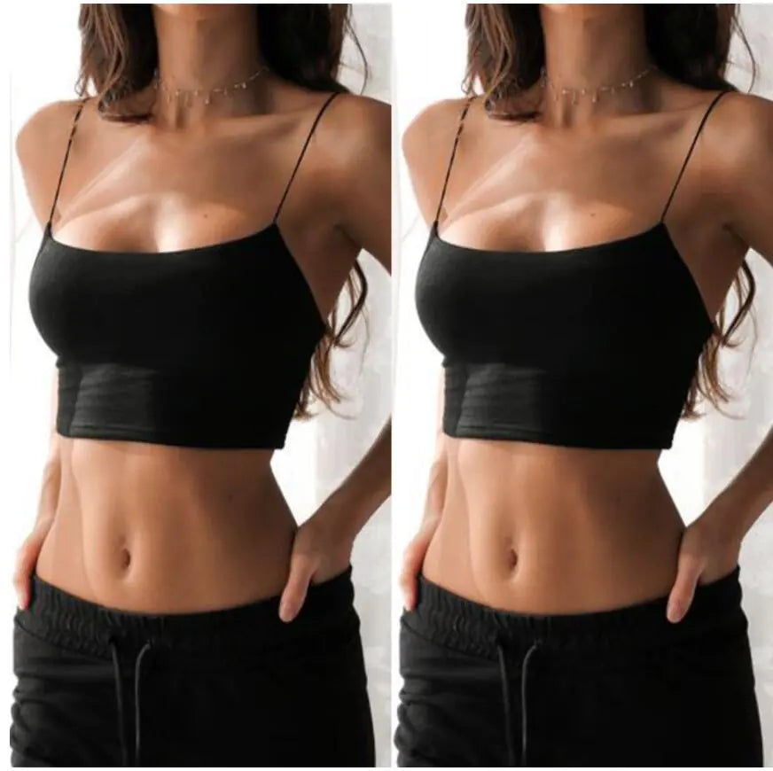 Chic Summer Backless Crop Top