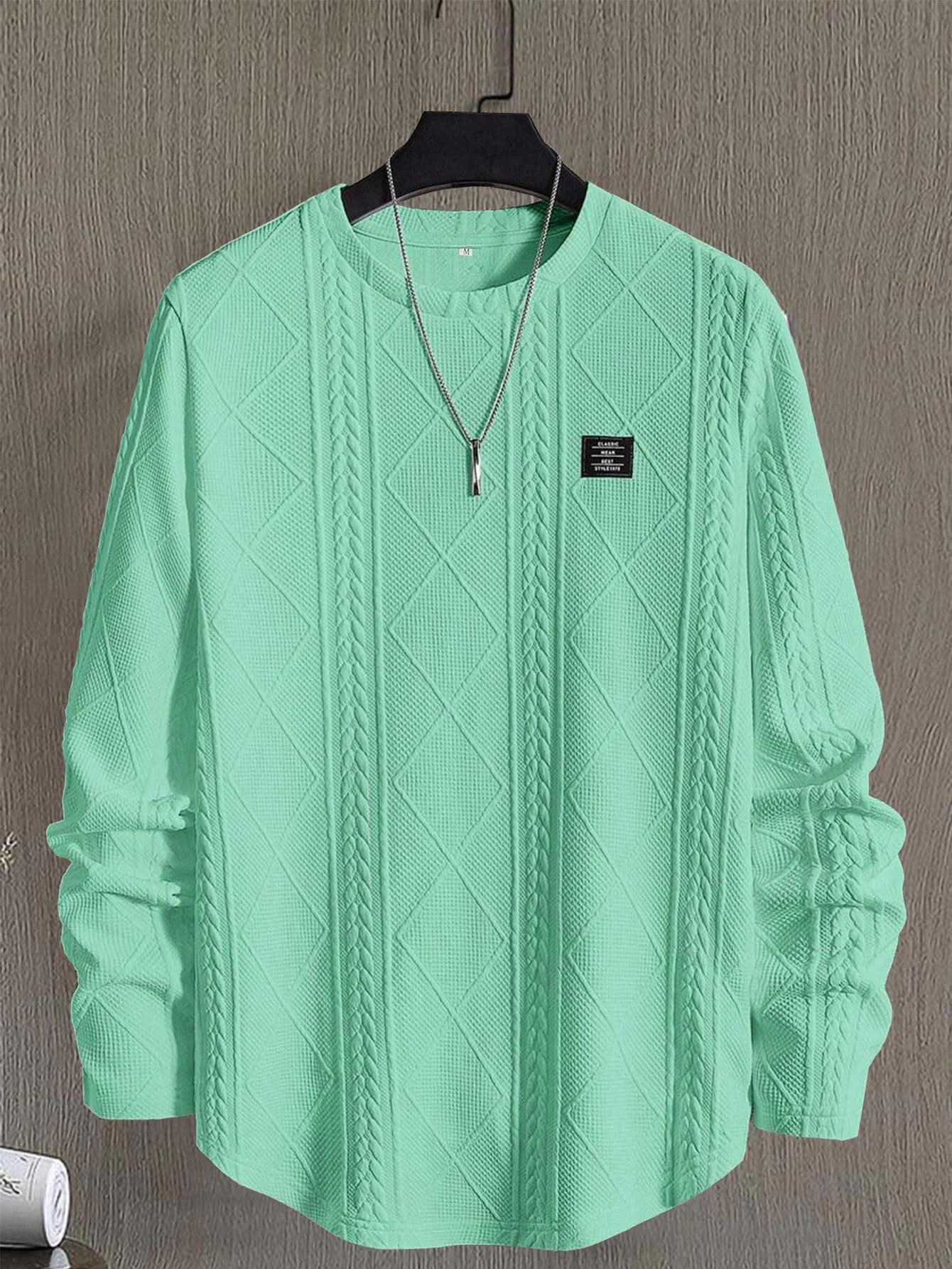 Men's Typography Pullover
