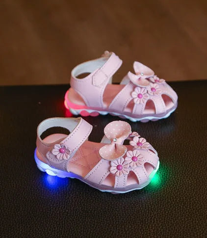 Twinkle Toddler Flower Sandals