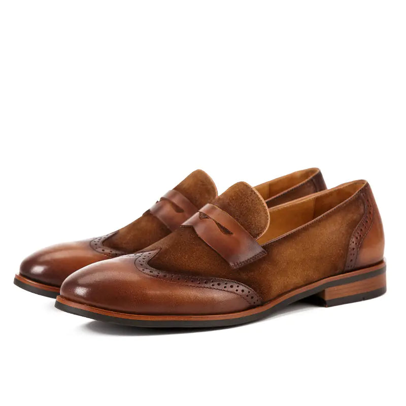 Brock Casual Leather Loafers
