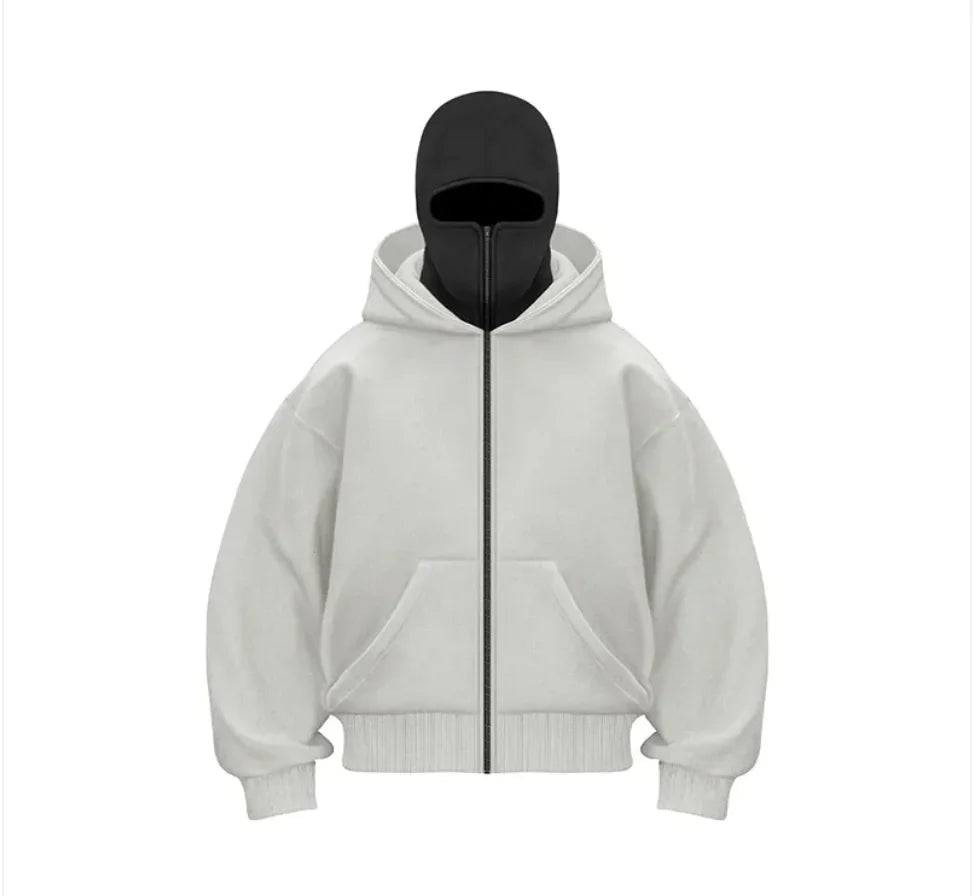 Twin Hood Fleece Sweatshirt