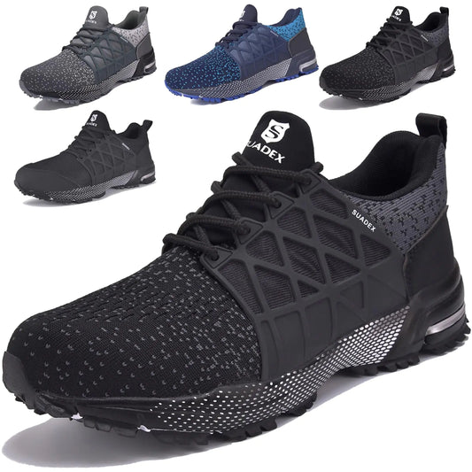SUADEX Tough Steel Toe Work Shoes for Men & Women