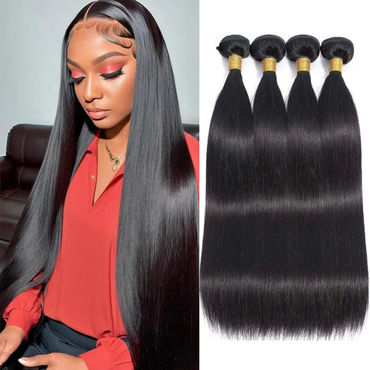 Virgin Brazilian Straight Hair Bundle 24-30 Inch
