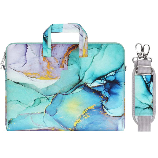 Chic Canvas Print Handbag