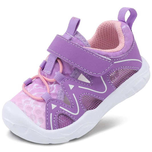 FEETCITY Kids Breathable Sneakers - Purple