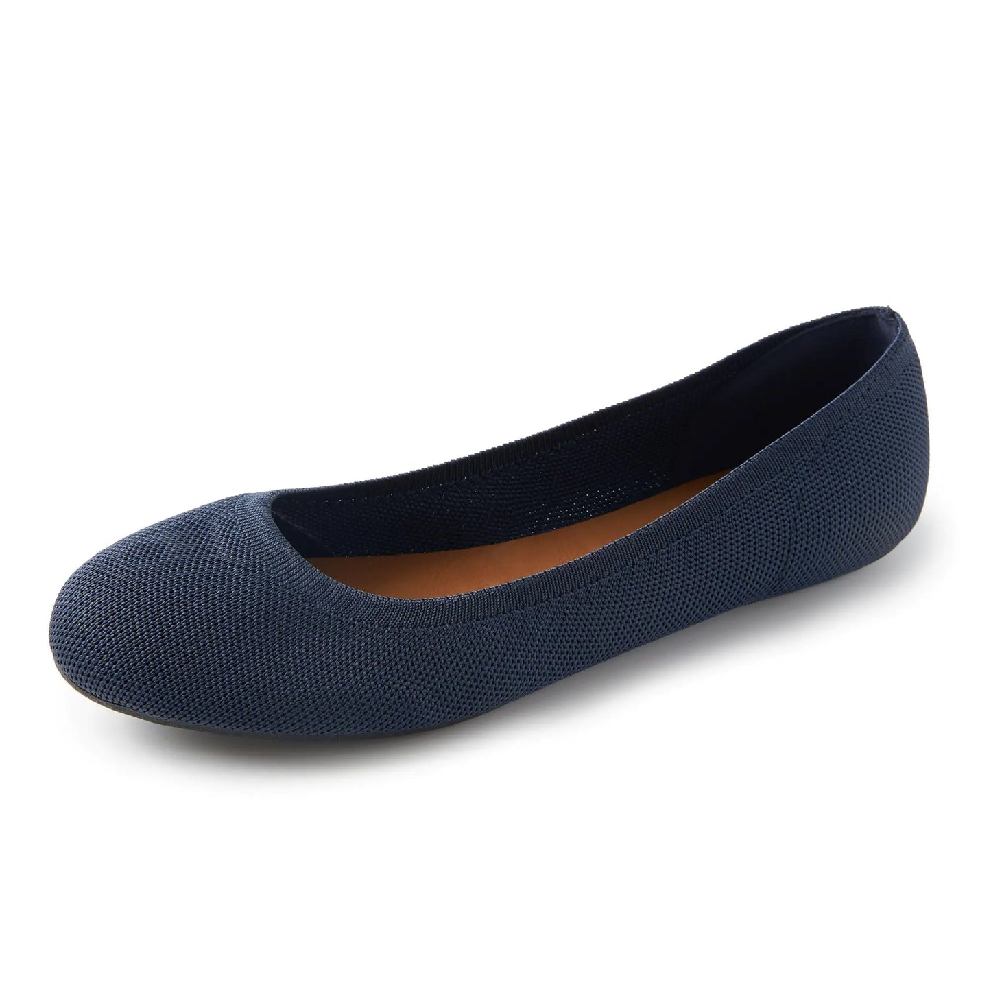 NAVYBLISS Women's Comfort Knit Ballet Flats