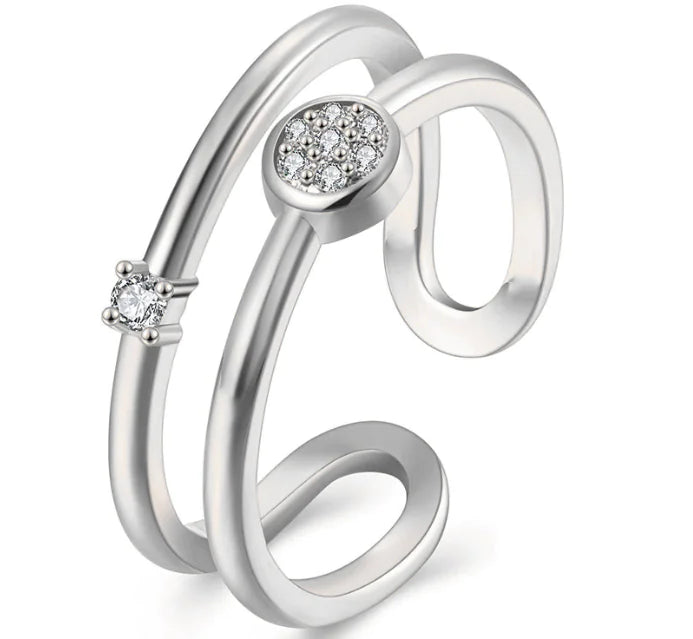Chic Minimalist Women's Open Ring