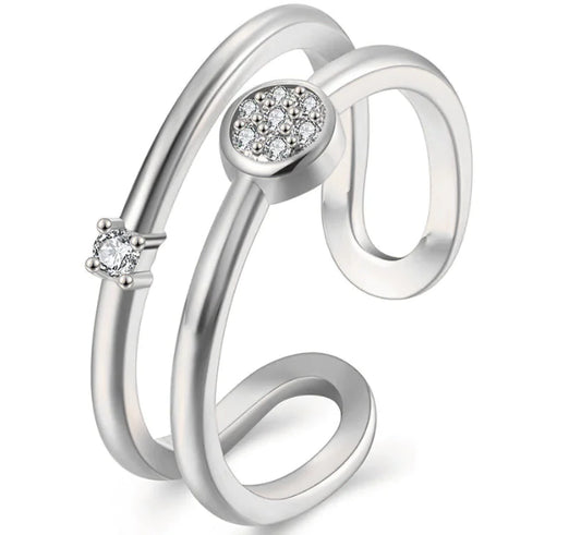 Chic Minimalist Women's Open Ring