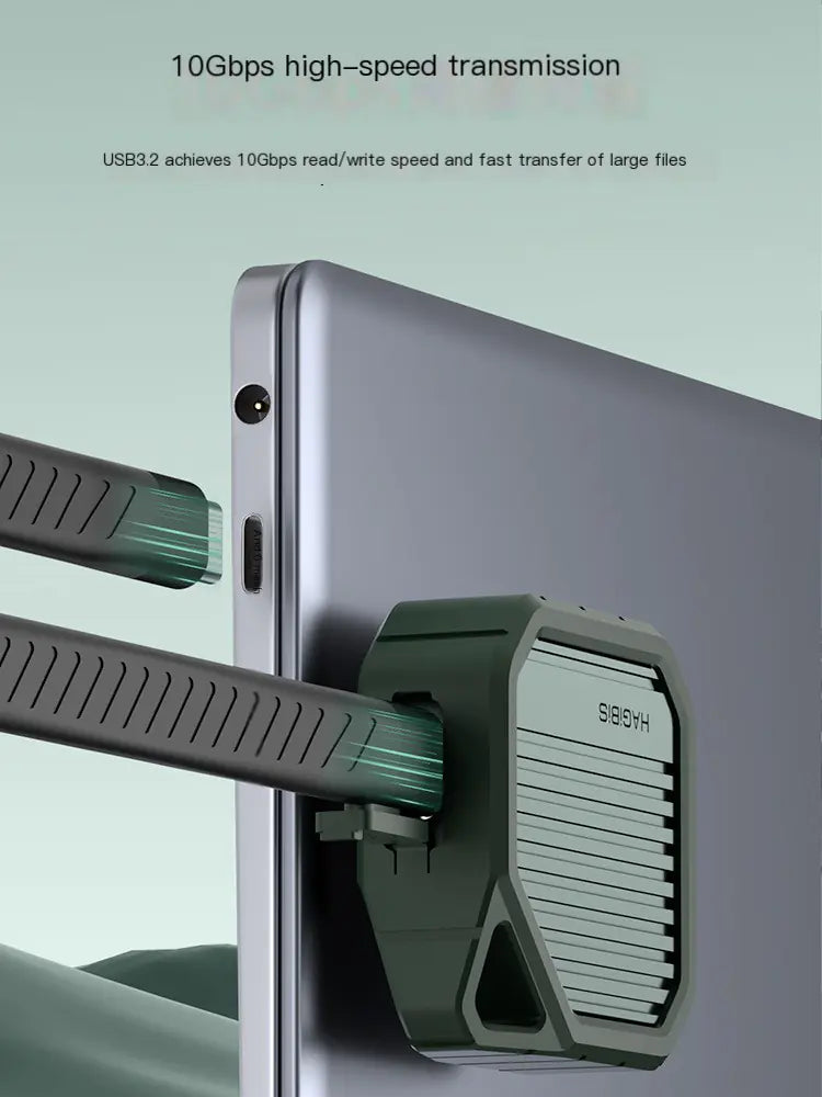 Type-C M.2 SSD Enclosure for iPhone 15 Pro