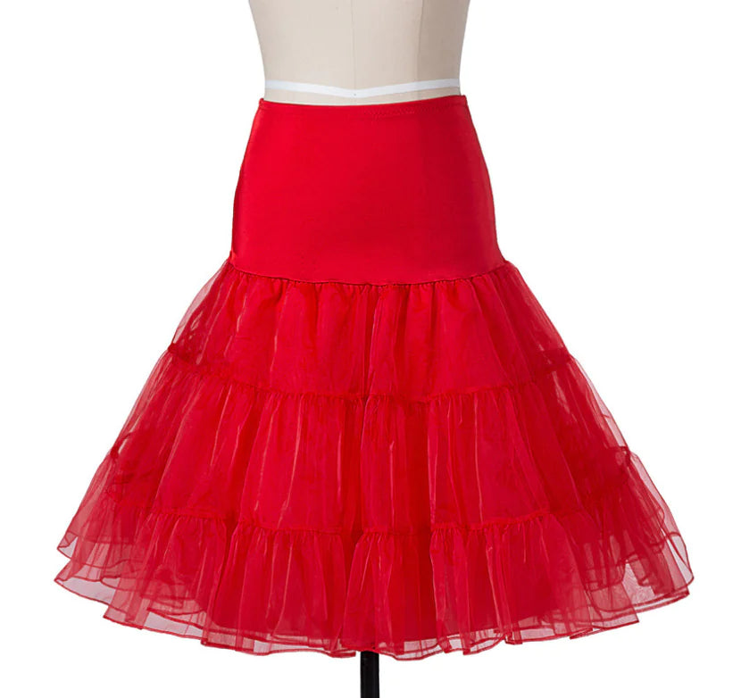 Chic Tulle Midi Skirt for Women