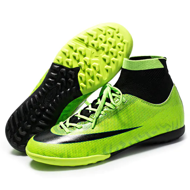 Men's Nylon Soccer Cleats - Outdoor Athletic Shoes