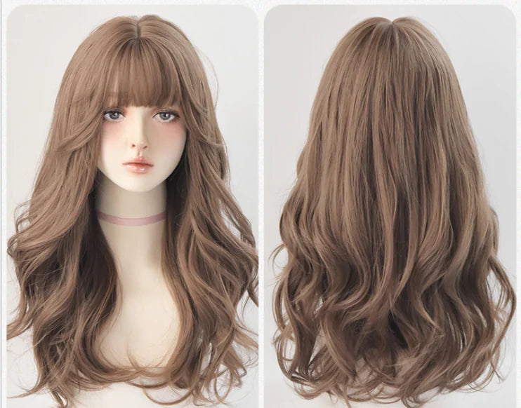 Glam Waves Full Head Bangs Wig