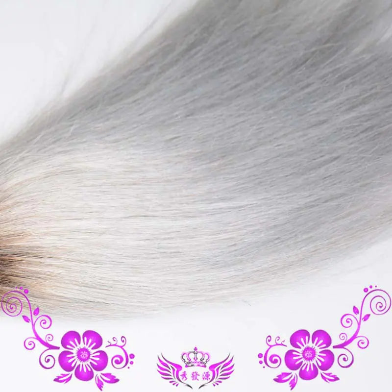 Smokey Gray Brazilian Hair Wig