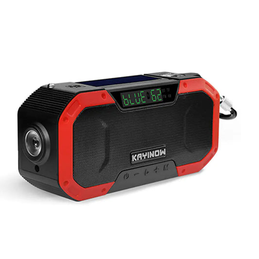 SolarBoost 5000mAh Emergency Radio