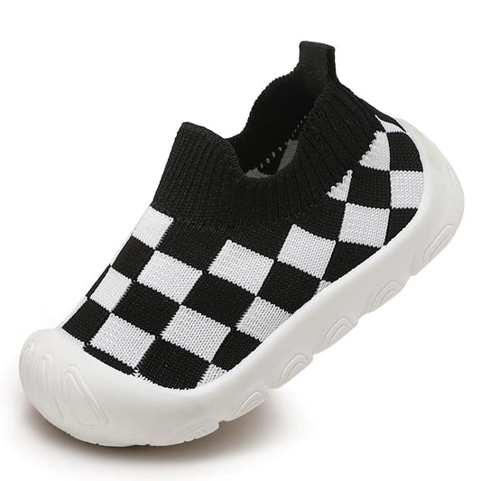 BreezeKnit Toddler Sneakers - Slip-On & Breathable