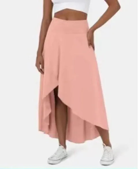Flowing Asymmetry Skirt