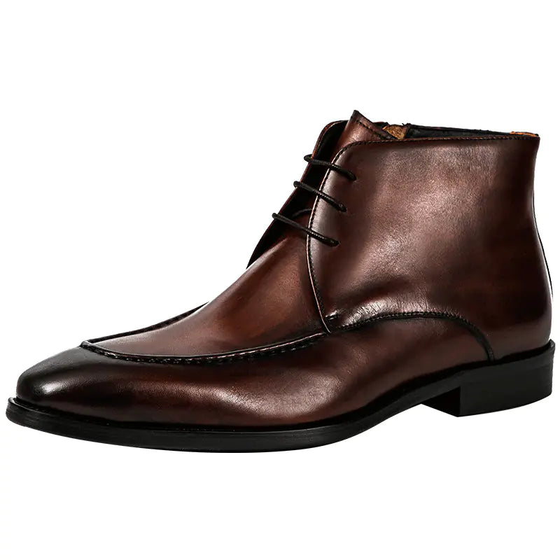 Classic British Men's Short Boots