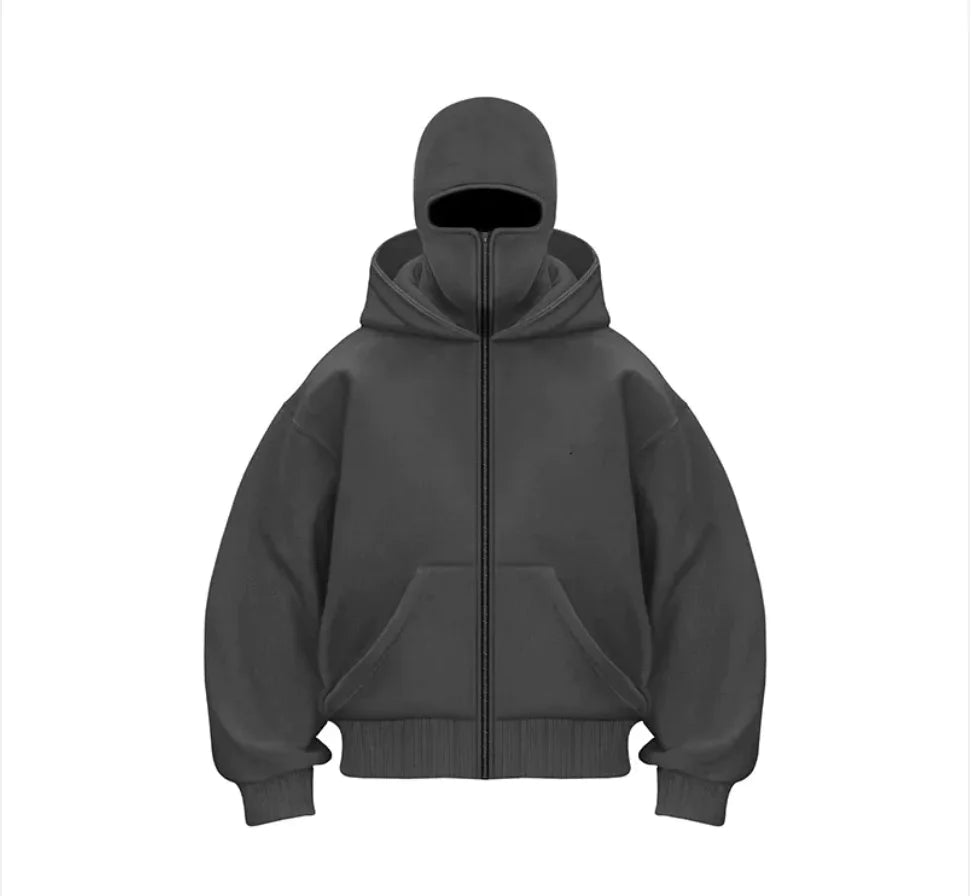 Twin Hood Fleece Sweatshirt