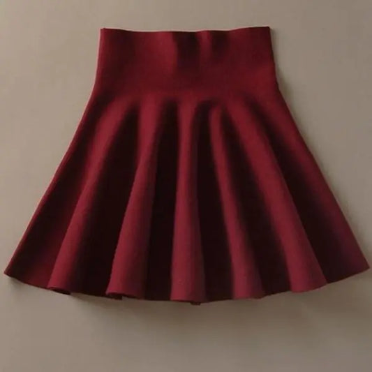 Chic Knitted Midi Skirt