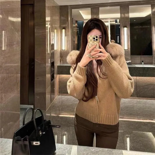 Chic Petite Knitwear Blouse