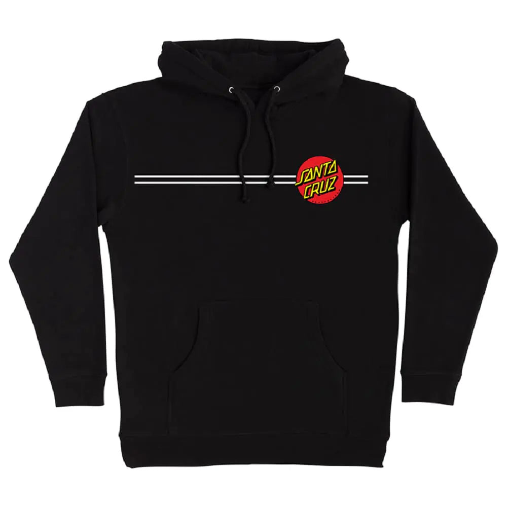 SANTA CRUZ Classic Dot Hoodie - Black, Small