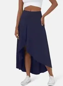 Flowing Asymmetry Skirt