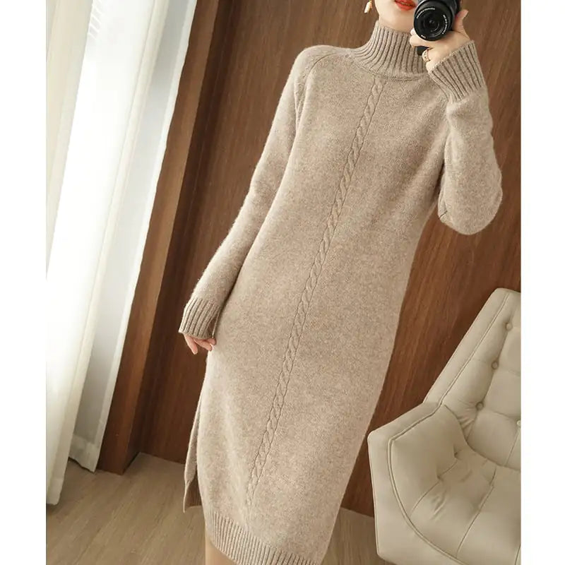 Luxe Cashmere Woolen Skirt for Women
