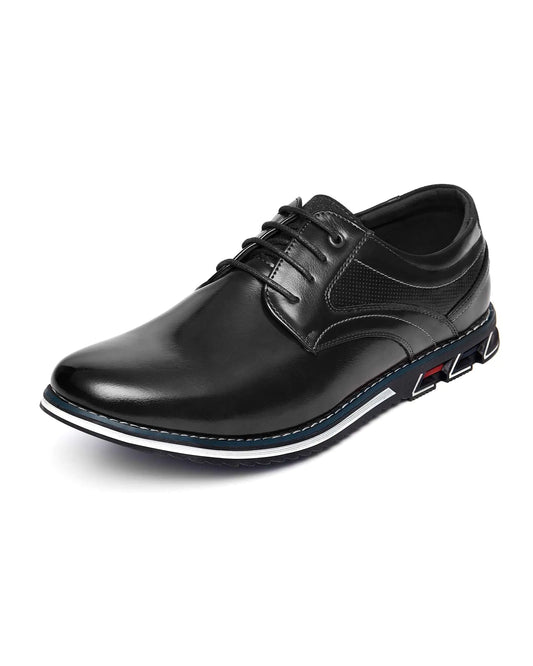 Men's Casual Oxford Derby Leather Shoes
