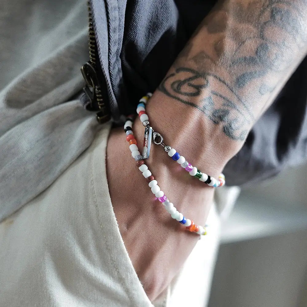 Chic Multi-Color Bead Bracelet