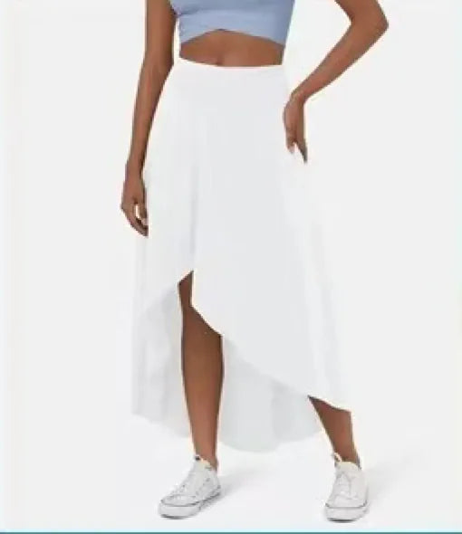 Flowing Asymmetry Skirt