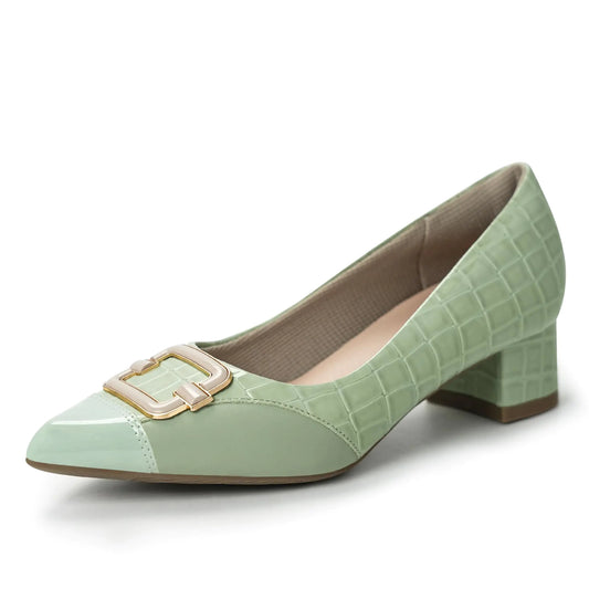 benassal Orthopedic Bunion Relief Pumps (8Green)