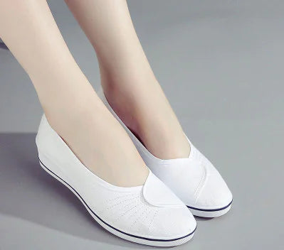 Comfort Canvas Nurse Shoes