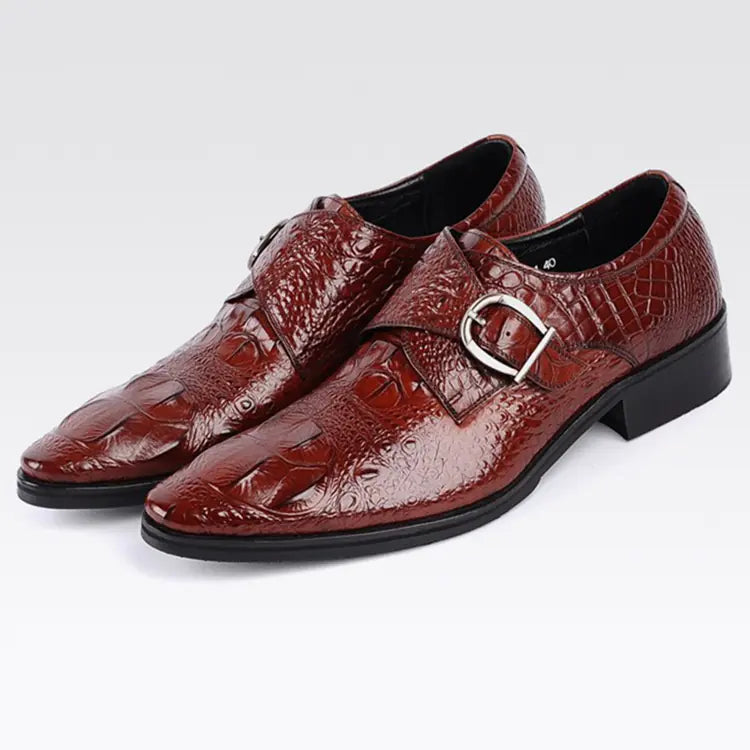 Men's Elegant Buckle Dress Shoes