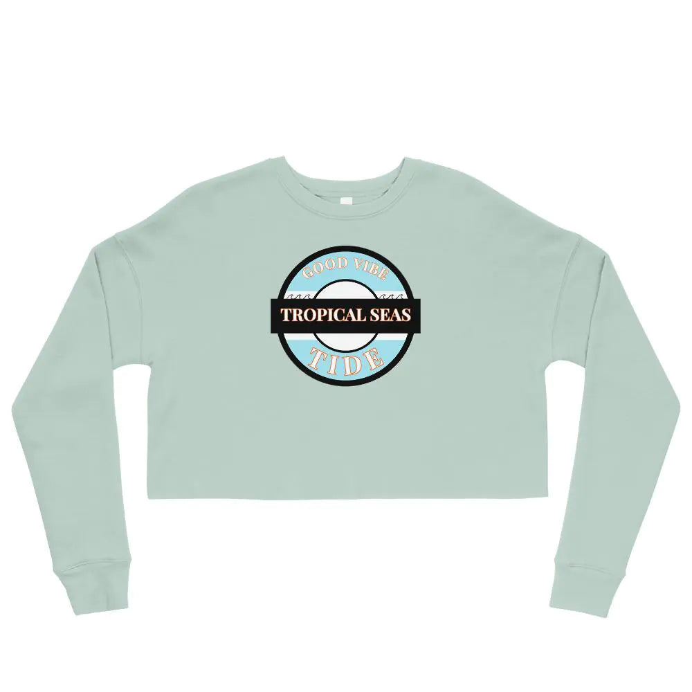 Tropical Breeze Ladies' Crop Sweatshirt