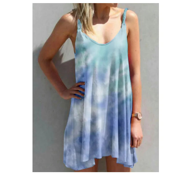 Chic Cotton Swing Camisole Dress