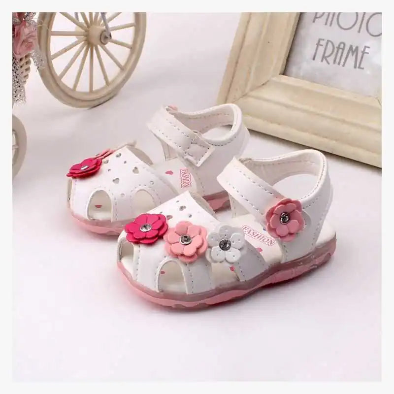 Twinkle Toddler Flower Sandals