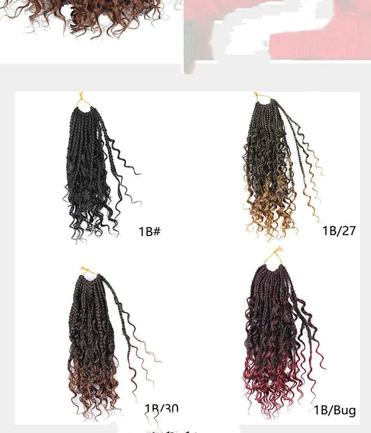 SilkBlend Crochet Braid Trio