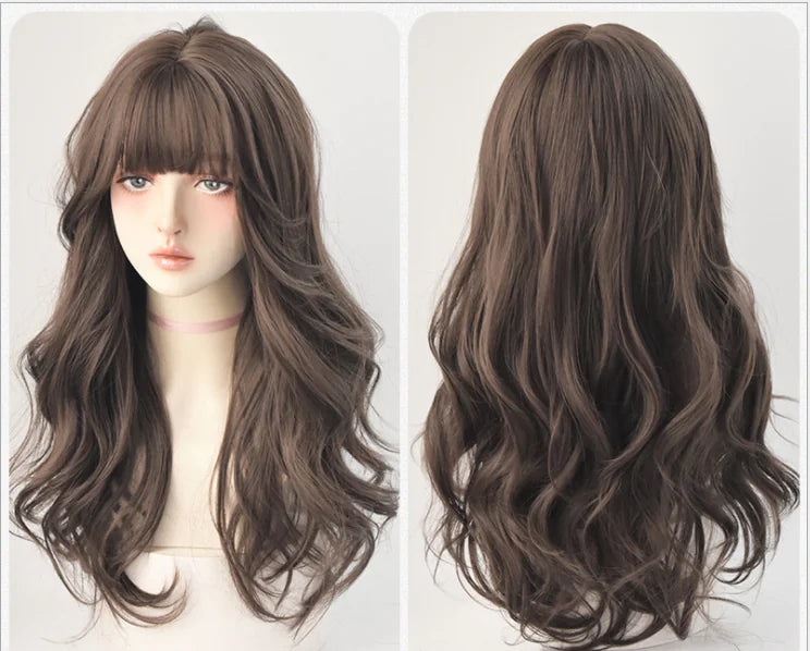 Glam Waves Full Head Bangs Wig